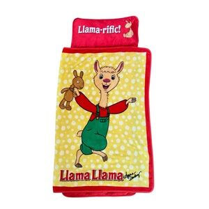 Llama Llama Nap Mat Toddler Quilted & Fleece Blanket With Pillow School Travel